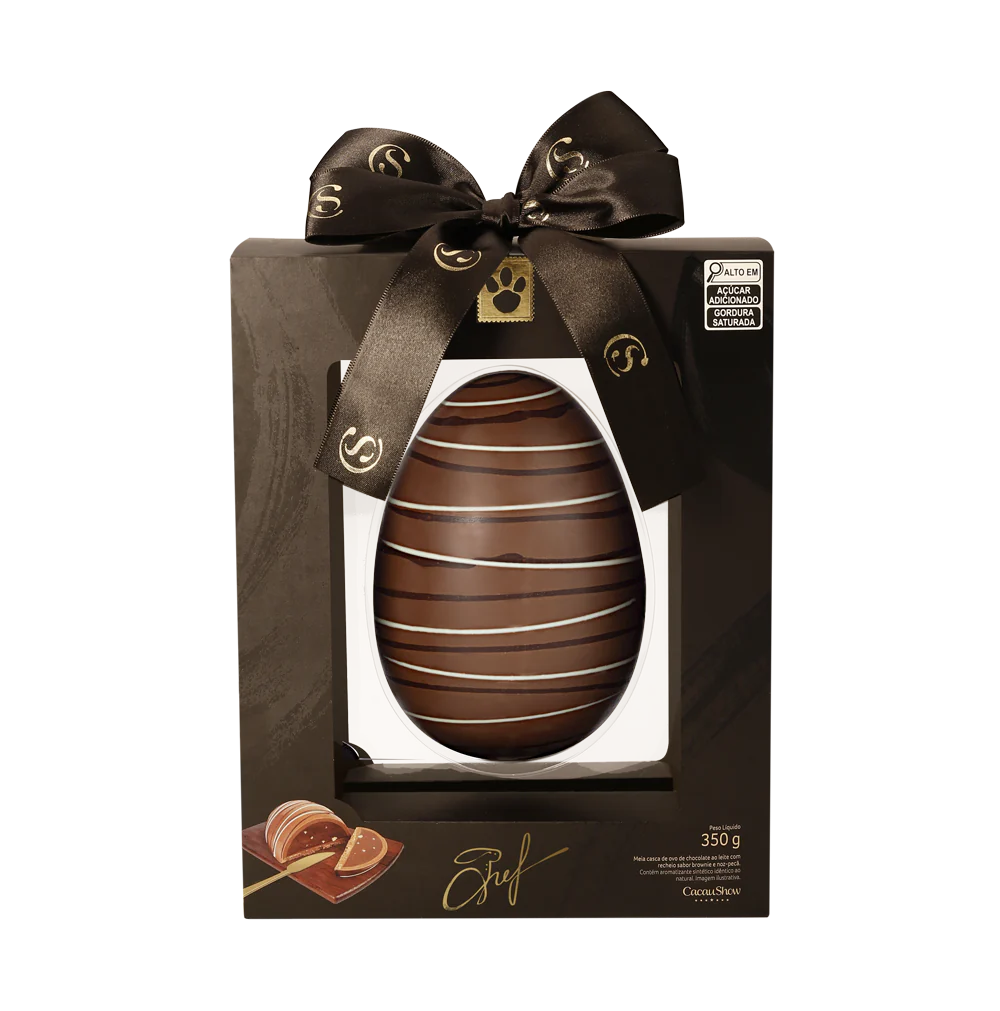 Ovo de Páscoa do Chef Brownie 350g