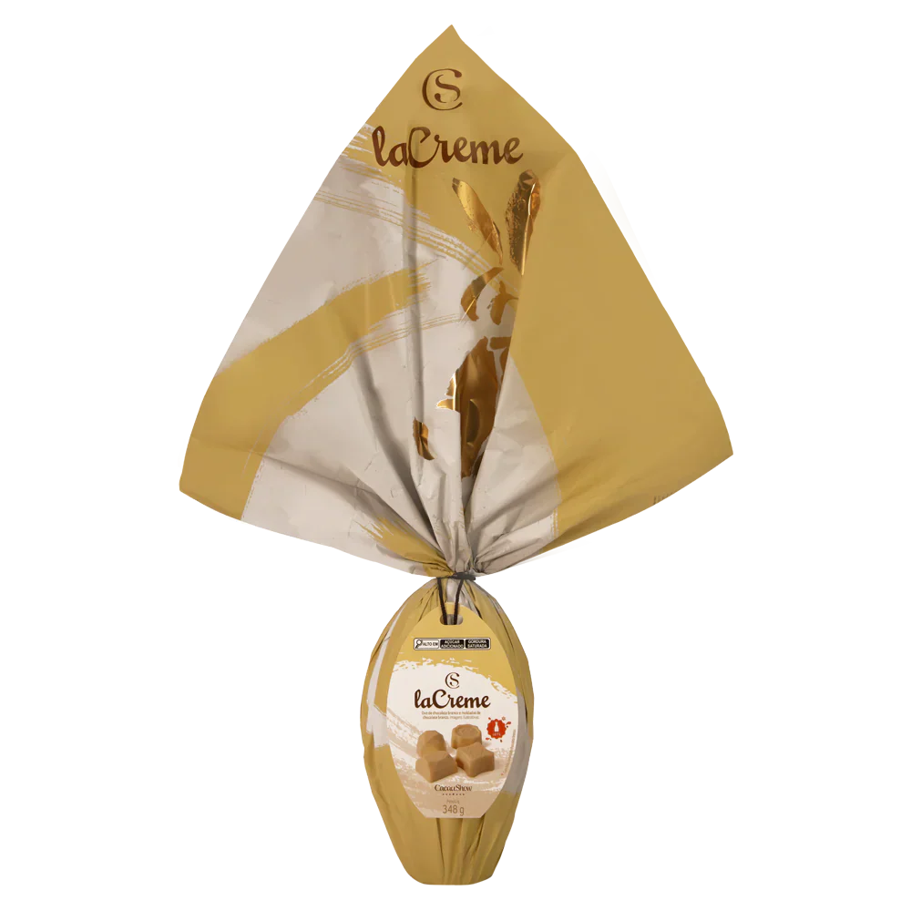 Ovo de Páscoa laCreme Branco 348g