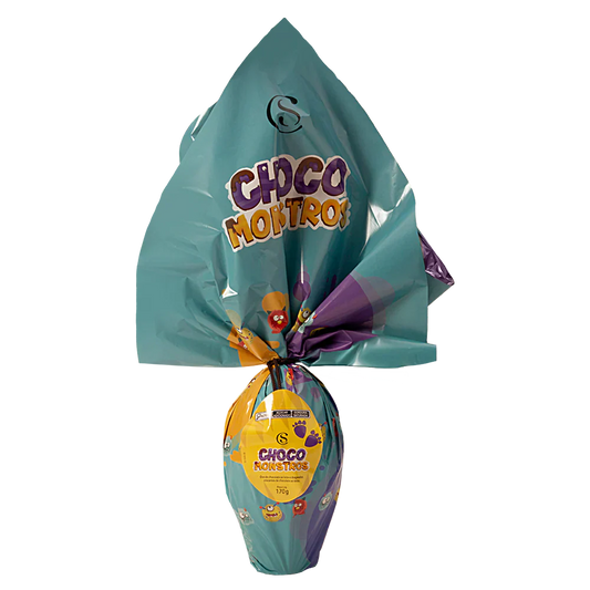 Ovo de Páscoa ao Leite Chocomonstros 170g